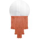 Espelho Decorativo Moon Esc Bangs Laranja 38 Cm
