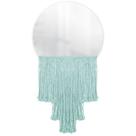Espelho Decorativo Moon Esc Bangs Verde Água 38 Cm