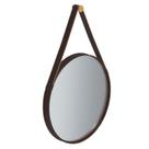 Espelho Decorativo para Sala de Estar Aqua 80cm Preto - Imcal Espelho Decorativo para Sala de Estar Aqua 80cm Preto - Imcal