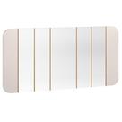 Espelho Decorativo Para Sala de Jantar 152cm Verbena N01 Off White Ypê - Lyam Decor
