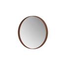Espelho Decorativo Redondo 50 cm Napoli Castanho Espelho Decorativo Redondo 50 cm Napoli Castanho
