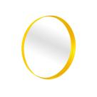 Espelho Decorativo Round Interno Amarelo 60 cm Redondo