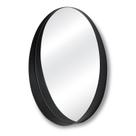 Espelho Decorativo Stokolmo 60 cm Preto Redondo