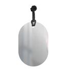 Espelho Decorativo Tie Alça Naval Preta 60x40 cm Oblongo