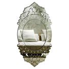 Espelho Decorativo Veneziano Pegui 31x60 3890