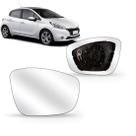 Espelho do retrovisor peugeot 208 2013 2014 2015 2016 térmico Espelho do retrovisor peugeot 208 2013 2014 2015 2016 térmico