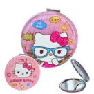 Espelho Dois Lados Maquiagem Dobrável Portátil Hello Kitty
