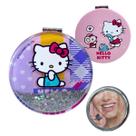 Espelho Duplo Redondo Make Viagem Presente Hello Kitty