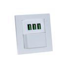 Espelho Duplo Reto 3 USB 5.2A 1 Interruptor