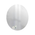 Espelho Funcional Hook Branco 50 Cm Redondo Espelho Funcional Hook Branco 50 Cm Redondo