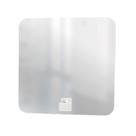 Espelho Funcional Hook Branco 50x50 Cm Quadrado