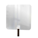 Espelho Funcional Hook Branco Alça Rajada 50x50 Cm Quadrado Espelho Funcional Hook Branco Alça Rajada 50x50 Cm Quadrado