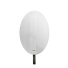Espelho Funcional Hook Branco Com material sintético Preto 60 X 40 Cm Oval Espelho Funcional Hook Branco Com material sintético Preto 60 X 40 Cm Oval