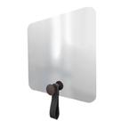 Espelho Funcional Hook Corten Alça Preta 50x50 Cm Quadrado