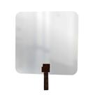 Espelho Funcional Hook Corten Alça Rajada 50x50 Cm Quadrado
