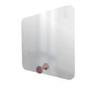 Espelho Funcional Hook Rosa 50x50 Cm Quadrado