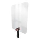 Espelho Funcional Hook Rosa Com material sintético Preto 60 X 40 Cm