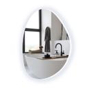 Espelho Hall de Entrada Decorativo Vertical 51cm LED Frio Parede