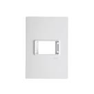 Espelho Ilumi Vivaz 4x2 1 Modulo Branco Espelho Ilumi Vivaz 4x2 1 Modulo Branco