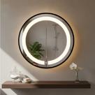 Espelho Iluminado Básico Com Led - 60cm - Cores -