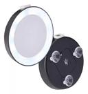 Espelho Led De Aumento Zoom 15x Com Ventosas Fixadoras Klass Vough