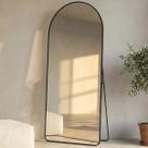 Espelho Lopazzi 170x70cm Arcos Grande P/ Closet Quarto Preto
