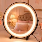 Espelho Lopazzi de Mesa para Maquiagem com 3 LED Touch Penteadeira Decorativo Quarto Feminino