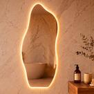 Espelho Lopazzi Orgânico Magnus Led 90x40cm P/ Penteadeira,Lavabo, Banheiro, Quarto, Closet, Salão d Espelho Lopazzi Orgânico Magnus Led 90x40cm P/ Penteadeira,Lavabo, Banheiro, Quarto, Closet, Salão d
