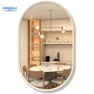 Espelho Lopazzi Oval Grande 80x50 com Moldura de Metal p Quarto Sala Banheiro Espelho Lopazzi Oval Grande 80x50 com Moldura de Metal p Quarto Sala Banheiro