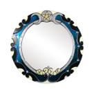 Espelho Mandala 3 Luas em Vidro 30cm - Energia Lunar e Harmonia Espelho Mandala 3 Luas em Vidro 30cm - Energia Lunar e Harmonia