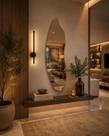 Espelho Orgânico 115cm x 40cm E22 Luxo Quarto Sala Banheiro Pinterest Espelho Orgânico 115cm x 40cm E22 Luxo Quarto Sala Banheiro Pinterest