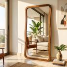 Espelho Orgânico 180cmx90cm Moldura Mdf Zadar Yescasa