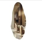 Espelho Orgânico 90x40cm E05 Corpo Inteiro, Parede Decorativo, Sala Quarto Corredor, Estilo Moderno Minimalista Luxo.