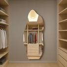 Espelho Orgânico Estilo Premium Luxuoso Salão Quarto Closet Hall Ekasa
