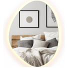 Espelho Organico Iluminado 60x40 Led Quente Neutro Salao Decorativo