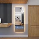 Espelho Organico Led Decorativo Sala Quarto Banheiro Hall Home Estilo