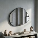 Espelho Orgânico Moderno Decoração Lavabo Banheiro 44x64cm