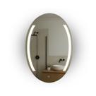 Espelho Oval 70x50cm Touch Led 6000k Avalon Reduna