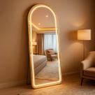Espelho Oval Corpo Inteiro Moldura Led Quarto Salão Loja 170x70 Grande Espelho Oval Corpo Inteiro Moldura Led Quarto Salão Loja 170x70 Grande