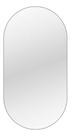Espelho Oval Decorativo 75x50cm Lapidado Barato Luxo -