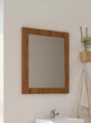 Espelho para Banheiro 50cm Mdf Freijo Moscou - On Móveis