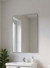 Espelho para Banheiro 60cm Mdf Branco Dubai - On Móveis