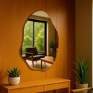 Espelho Para Banheiro Quarto Sala Lavabo 90X60 Grande Pinterest Diversos Tamanhos Para Quarto Lavabo Banheiro Sala