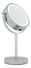 Espelho Para Maquiagem Redondo Iluminacao Led Dupla Face Mor