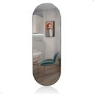 Espelho Pílula 150x50cm Suporte de Parede material orgânico Corpo Inteiro