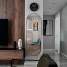 Espelho Pílula 150x50cm Suporte de Parede material orgânico Corpo Inteiro