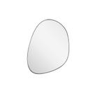 Espelho Pinterest Orgânico Borda Couro 3cm 44x64cm Nuvem Espelho Pinterest Orgânico Borda Couro 3cm 44x64cm Nuvem