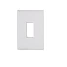Espelho Placa 4x2 1 Posto Vertical Com Suporte Tramontina Liz Espelho Placa 4x2 1 Posto Vertical Com Suporte Tramontina Liz