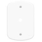 Espelho Placa Com Furo Para Tv F6 Tampa 4x2 Fame Blanc