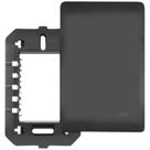 Espelho Placa Fame Habitat Black 4068 4X2 Cega